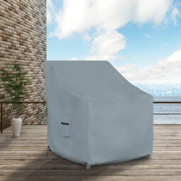 Heavy Duty Waterproof Outdoor Patio Chair Cover, All Weather Protection Patio Deep Seat Chair Cover Protector