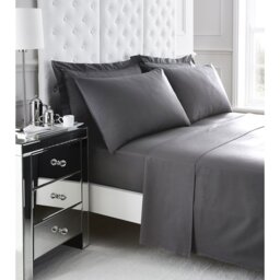 Premium Cotton Housewife Pillowcases Pair 200 TC Satin Stripe Soft Smooth Breathable Fabric Envelope Closure Easy Care Bed Linen 50x75Cm