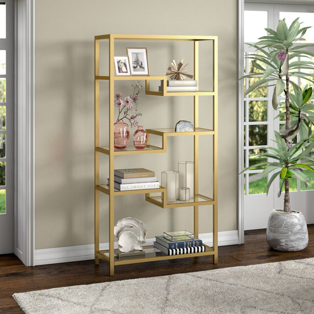 172.7cm H x 86.3cm W Steel Standard Bookcase