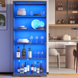 175cm H x 64cm W Book Cabinet Bookcase