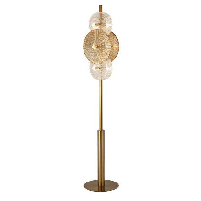 Gatsby 151cm Brass Traditional Floor Lamp