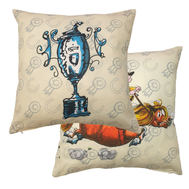 THELWELL ANTICS Cushion Cover