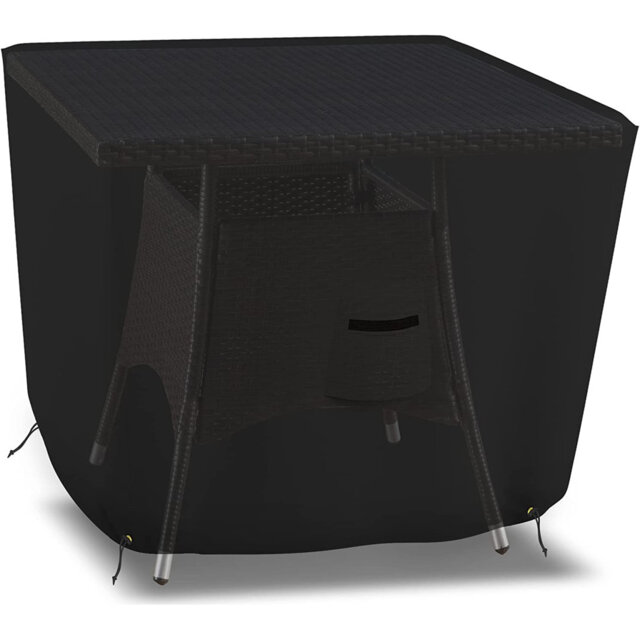 High Density Outdoor Waterproof Square Table Cover,Patio UVResistant all Weather Protection Table Cover