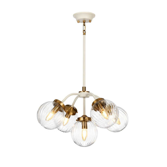 Jovan 5 - Light Shaded Chandelier