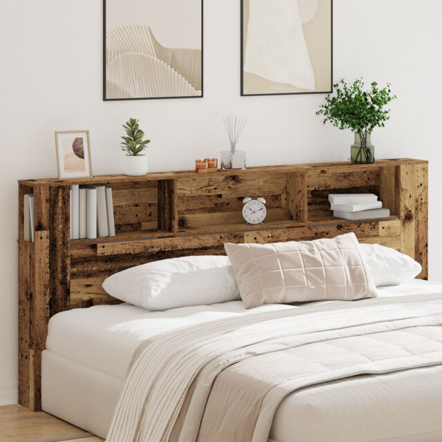 Headboard Cabinet Old Wood Reclaimed Wood Large Wood Headboard