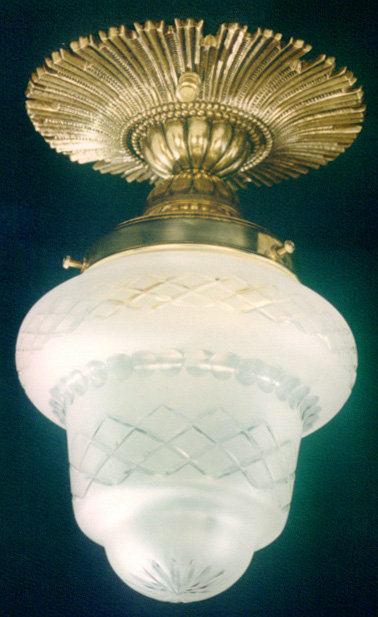 Cowie Glass Semi Flush Mount