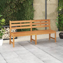 Elliemai Solid Wood Teak Outdoor Bench