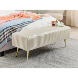 Mattawan Velvet Upholstered Bench