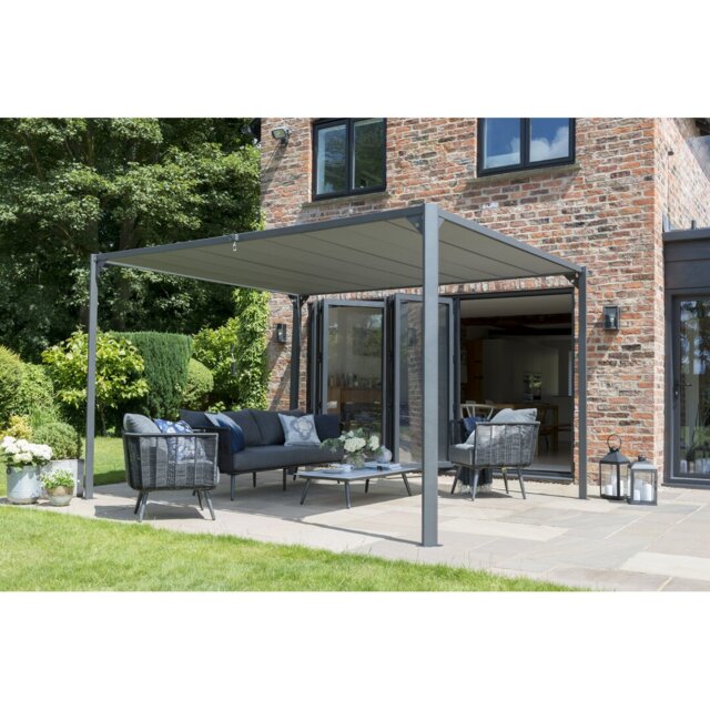 Kellison Pandora Leaf Gazebo 3 x 3m