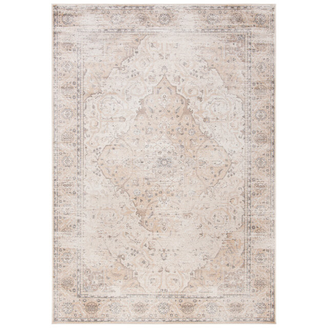 Finnell Mckinley Vintage Medallion Ivory/Beige Rug