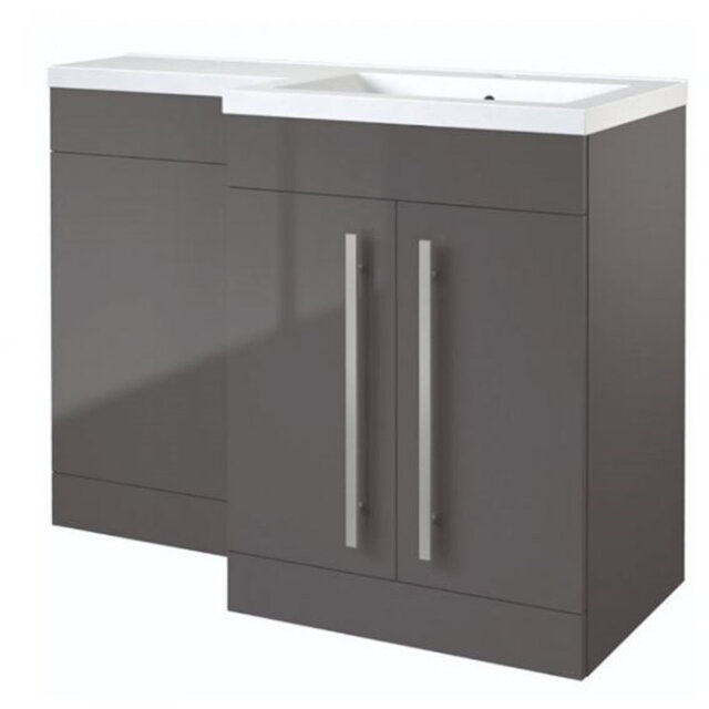 Clifton 600mm Free Standing Single Bathroom Vanity with Vitreous China Basin