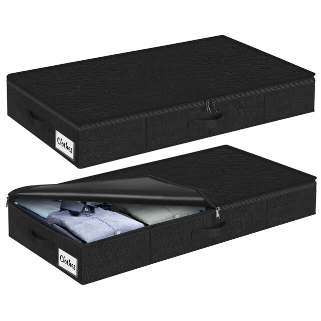 Ebern Designs Fabric Underbed Storage