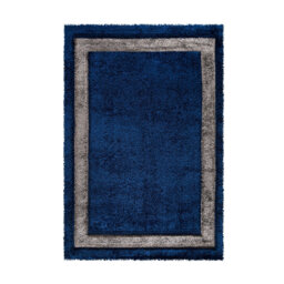 Trani Extra Large Thick Blue Shaggy Rugs Soft Area Carpet Living Room Bedroom Hallway Runner