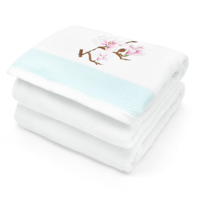 Jazmyne Deluxe Embroidered Cotton Hand Towel - 50x85