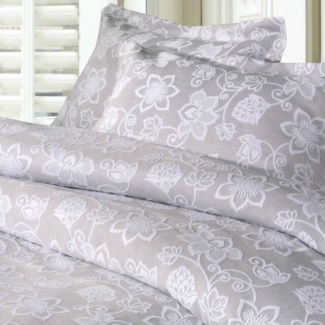 Genevrier Floral Duvet Cover Set with Pillowcases Included