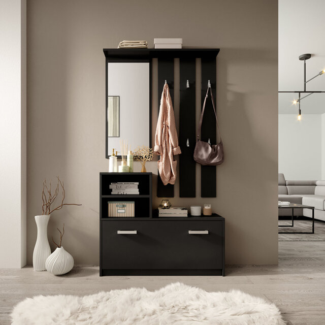 Thorbern Hall Tree with Bench and Shoe Storage