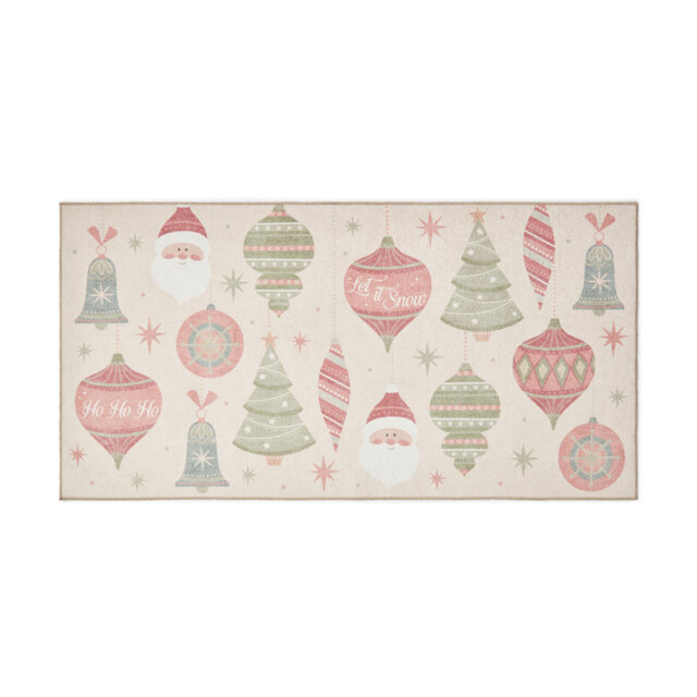 Christmas Washable Anti Slip Rug