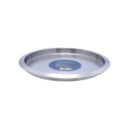 Buckingham Round Serving Bar Tray Stainless Steel 35 cm