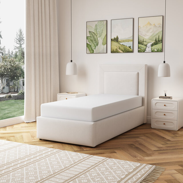 Upholstered Ottoman Storage Bed