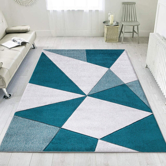 Javonte Geometric Indoor / Outdoor Area Rug