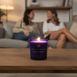 Nicola Spring - Soy Wax Scented Candle - 130g - Patchouli & Rosewood