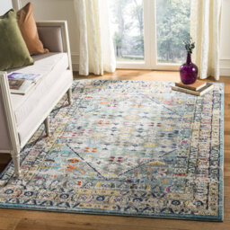 Mcbroom Teal Rug