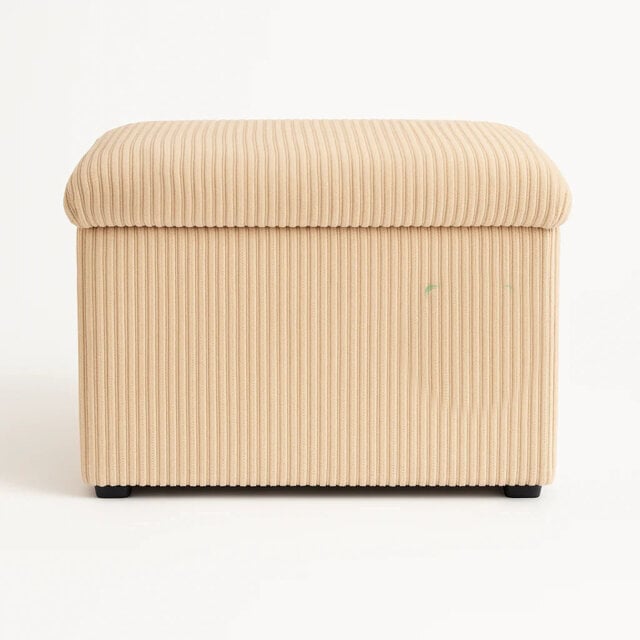 50cm Wide Tufted Footstool Ottoman
