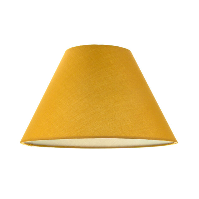 Traditional 8 Inch Vivid Cotton Fabric Coolie Lamp Shade By Happy Homewares