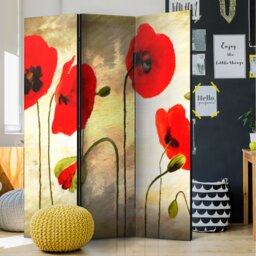 Orth 172cm H Solid Wood Folding Room Divider