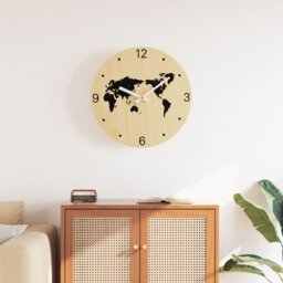 Barica Manufactured Wood Wall Clock