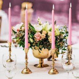 Unscented Taper Candle