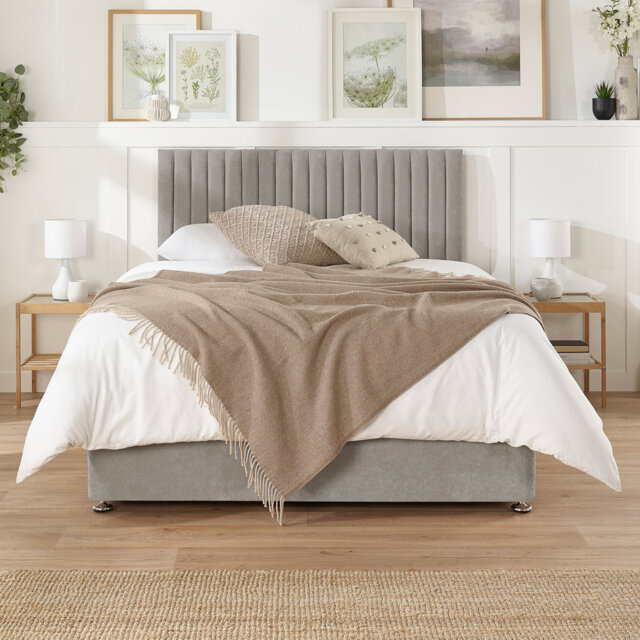 Iroh Upholstered Bed with Mattress