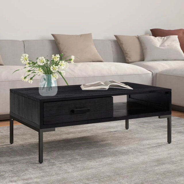 Armgart Four Leg Coffee Table with Storage