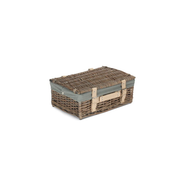 Wicker Hamper Basket with Lining