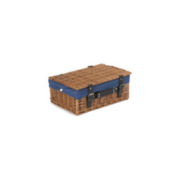 Wicker Hamper Basket with Lining