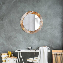 Huldar Glass Flat Wall Mirror
