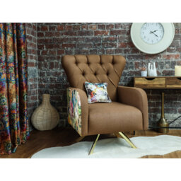 Copenhaver Velvet Armchair