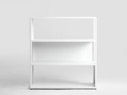 Rayne 110cm H Steel Geometric Bookcase