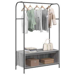 Clothes Rack 100 X 44 X 160 Cm Engineered Wood