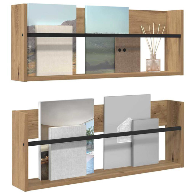 Wood Magazine Rack