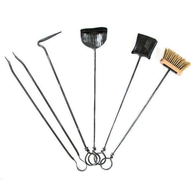 Acacio Iron Fireplace Tool Set