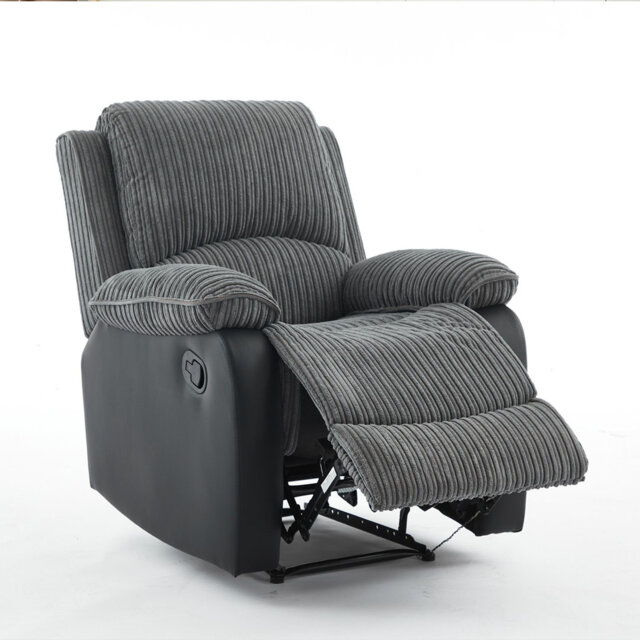 Reclining Sofa Sectional Recliner Plush Corduroy Couches Set Sofa
