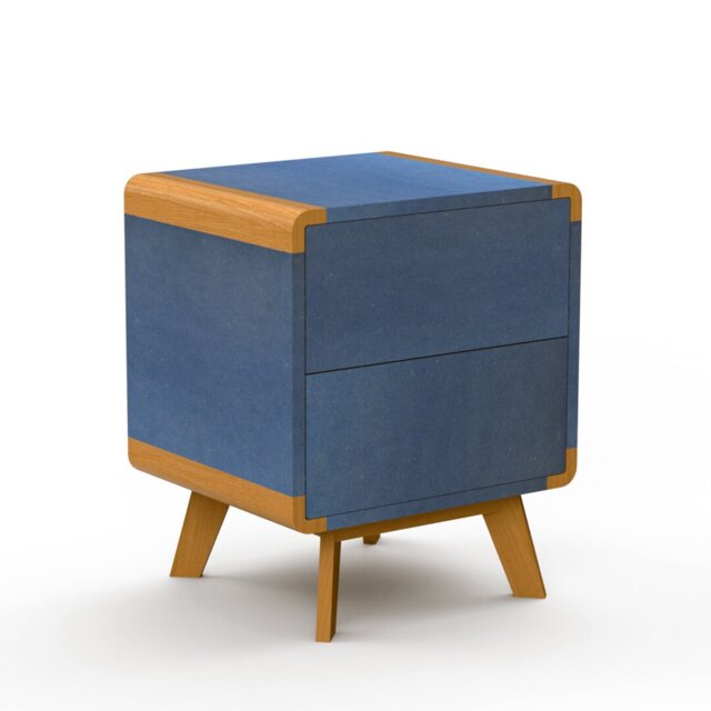 Foristell 45cm W Bedside Table