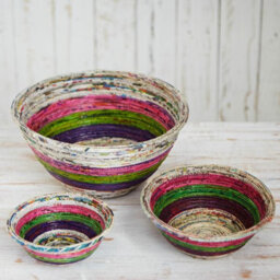 Handmade Paper Decorative Bowl 1