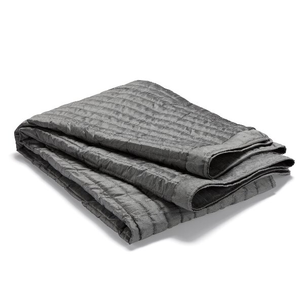 Iconium Polyester Solid Colour Bedspread