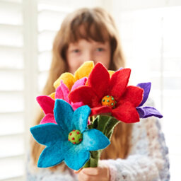 Wool / Felt Vase Filler Decorative Object