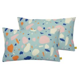 Abstract Rectangular Lumbar Cushion