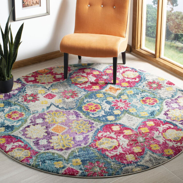 Eastchester Fuchsia/Green Rug