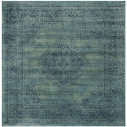 McManus Hooked Turquoise Rug