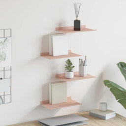 Floating Shelf Wall-Mounted Steel Home Storage Shelving Modern Shelves